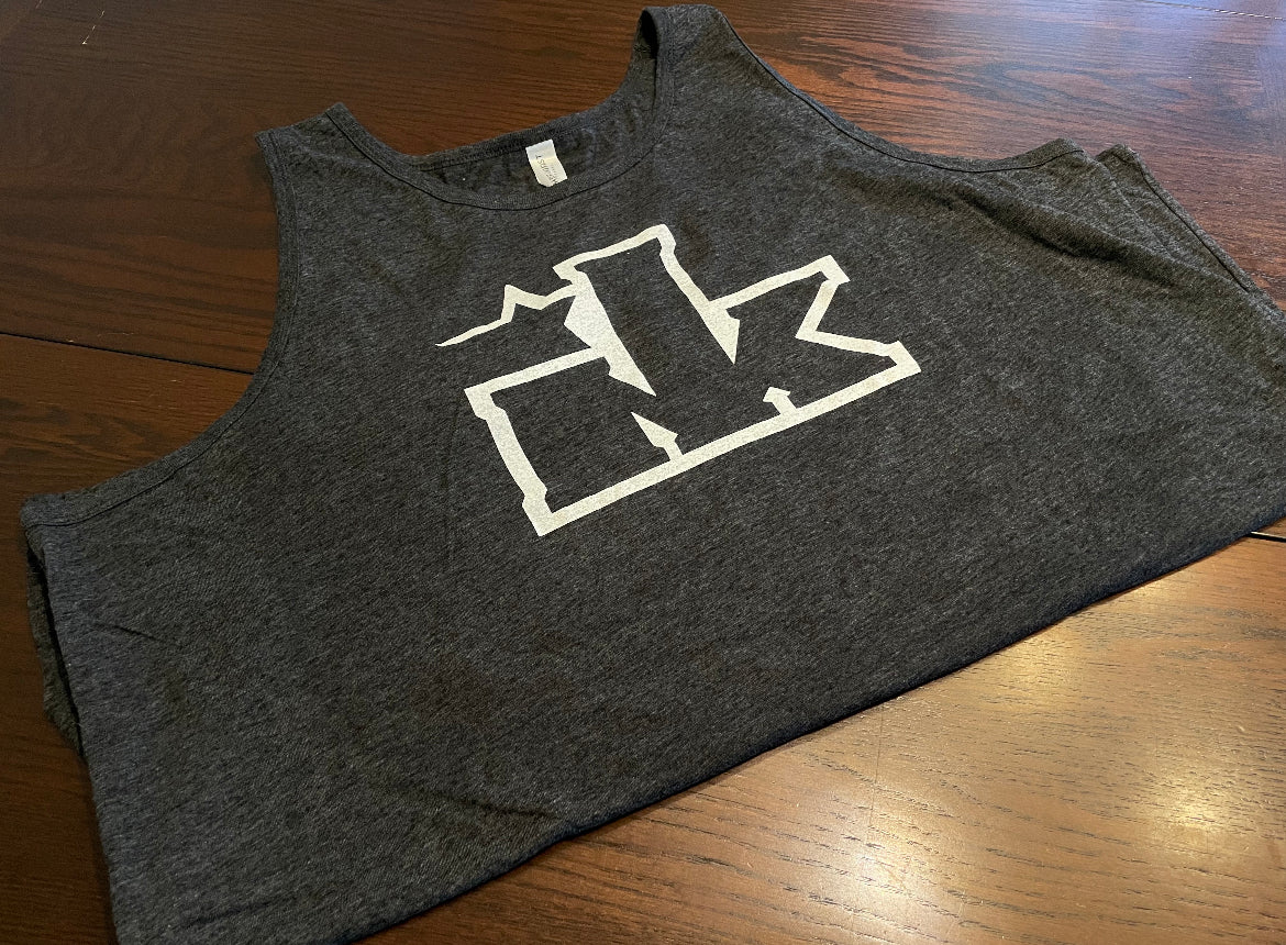 Ink Unisex Grey Tank Top